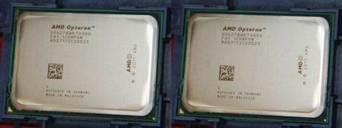 2x AMD OPTERON 16 CORE PROCESSOR 6278 2.40GHZ 16MB L3 CACHE CPU OS6278WKTGGGU