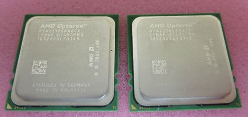 2x AMD Opteron 2218 2.6GHz Dual-Core OSA2218GAA6CX Server Processors CPU
