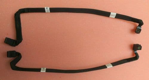 2x Amphenol Internal Mini SAS SFF 8643 to 8087 12G Cables RHS36-0358 RHS36-0359