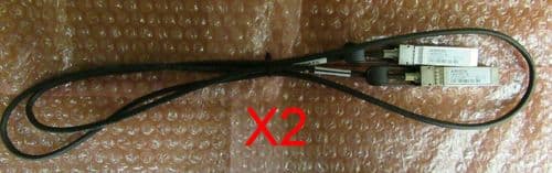 2x Arista CAB-SFP-SFP-2M CBL-0004-02 2M 10GBase-CU SFP+ DAC Passive Cable 2metre