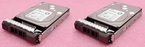 2x Dell 1TB 7.2K 3.5'' SAS 6G LFF Hard Drive HDD 0GPP3G GPP3G Toshiba MG03SCA100