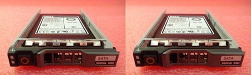 2x Dell 960GB SSD SATA MU Mixed-Use MLC 2.5" DD4G0 SM863A + 12th/13th Gen Caddy