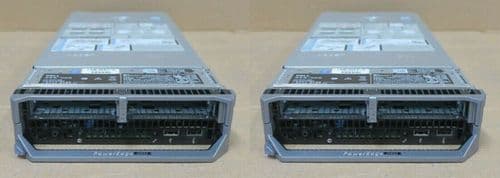 2x Dell PowerEdge M630 Blade Server CTO 2 x heatsinks Dual 10GB NDC