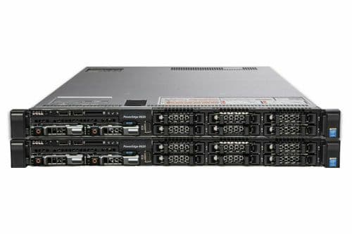 2x Dell PowerEdge R630 2x TEN CORE XEON E5-2650v3 2.3GHz 32GB 2x 300GB 1U Server - 362852447061