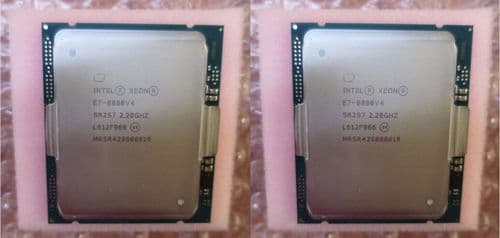 2x Intel Xeon 22-Core E7-8880v4 2.20GHz 55M FCLGA2011 Server Processor CPU SR2S7
