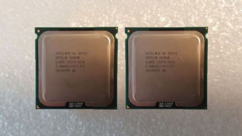 2x Intel Xeon X5450 Quad Core 3.00GHz 12MB LGA771 Server Processor CPU SLBBE