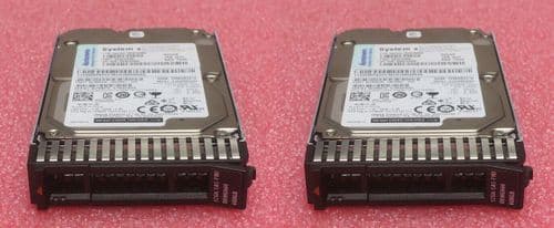 2x Lenovo 600GB 15K SAS 12G 2.5" Hot-Swap Hard Drive HDD G3HS 00WG666 00WG669
