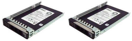 2x New Dell 1.92TB SATA 6G 2.5" Solid State SSD 9F9Y6 MZ-7LH1T9C + G14/G15 Caddy