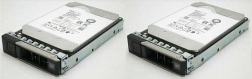 2x New Dell 12TB 3.5" SATA 6G 7.2K Hard Drive HDD MG07ACA12TEY 753F0 + 14G Caddy