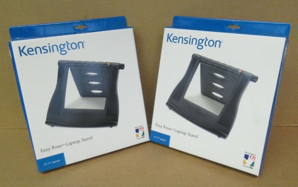 2x New Kensington SmartFit Easy Riser Laptop Cooling Stand K60112