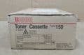2x New Ricoh Black Toner Cassette Type 150 Fax 2400L 2700L 3700L 3700M 4800L