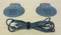 2x Polycom 2201-00698-002-F SoundStation EX External Microphone with Cable