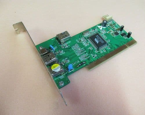 3-Port PCI Card FireWire IEEE1394 Controller VT5471B