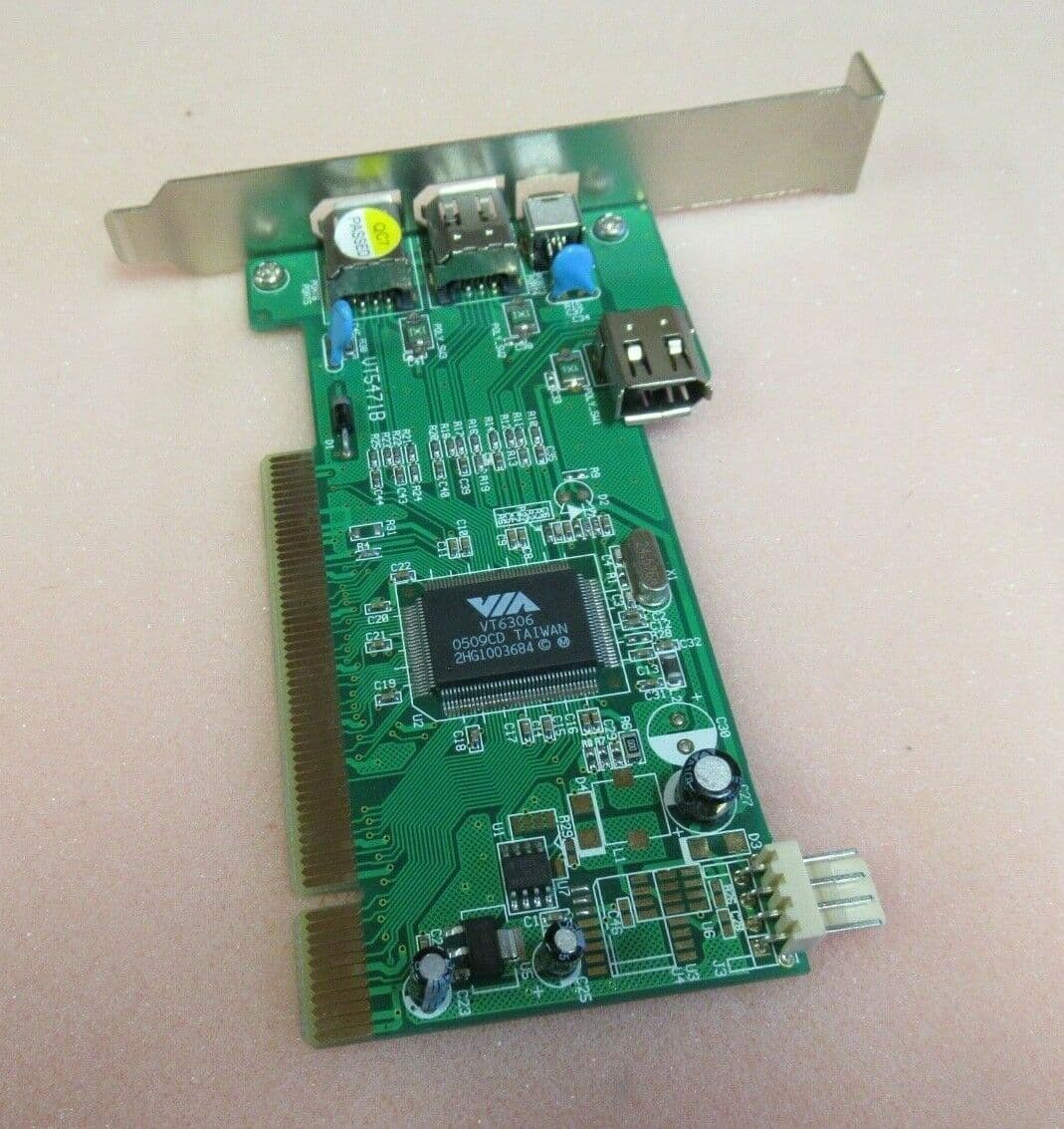 3Port PCI Card FireWire IEEE1394 Controller VT5471B