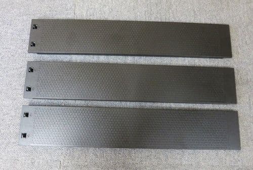 3 x Fujitsu A3C40136349 2U Server Rackmount Cabinet Fillers Blanking Plate Panel