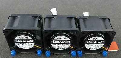 3 x IBM 23K4759 X336 Cooling Fan Module - FRU 23K4217- San Ace40 109P0412K3233