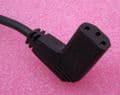3 x New 1.8M (5.9ft) UK Plug To Male IEC Right Angle 90 Degree C13 Cable Black