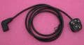 3 x New 1.8M (5.9ft) UK Plug To Male IEC Right Angle 90 Degree C13 Cable Black