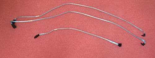 3 x Supermicro CBL-0180L-01 SATA Round Straight-Right Angle Cable 70cm 38cm