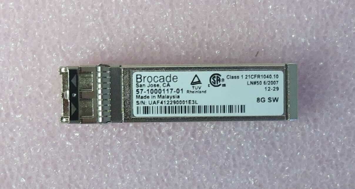 Job lot 80 x Brocade 57-1000013-01 4G FC SWL XBR-000139 Transceiver SFP GBIC Job lot 80 x Brocade 57-1000013-01 4G FC SWL XBR-000139 Transceiver SFP GBIC