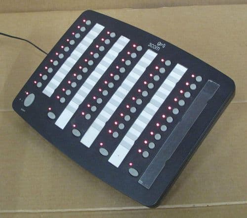 3COM 3C10123A NBX DSS/BLF 50 Button Programmable Attendant Console