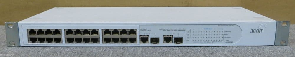 3COM 3C16475BS Baseline Switch 2226 Plus P/N 1647-510-150-3 00