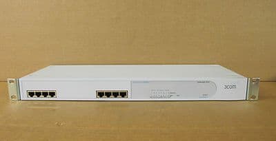 3Com Baseline 8-Port Baseline Gigabit Network Switch 3C16477 Super Stack 3