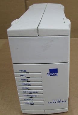 3COM G.703 Interface Convertor 3C400090, Networking Equipment P/n 140-002001-1
