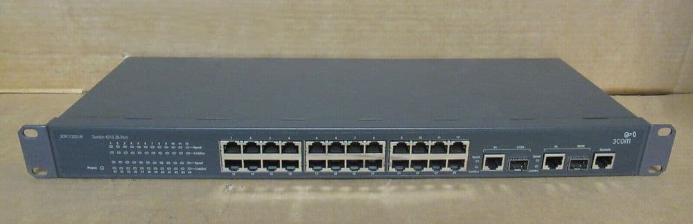 3COM Layer 2 Switch 4210 26-Port Managed Stackable Switch - 3CR17333-91