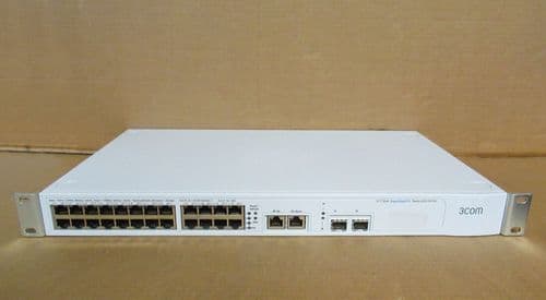 3COM SuperStack 3 4200 28-Port Network Switch 26x 10/100 2x SFP Ports 3C17304A