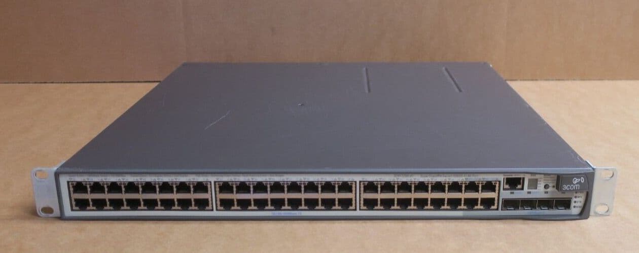 3Com Superstack4 5500G-EI 44x 1GbE PoE 4x 1Gb SFP Combo Port Switch ...
