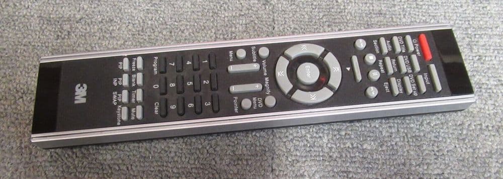 3M 78-8134-7035-4 Digital Media System Projector DVD Player Remote Control