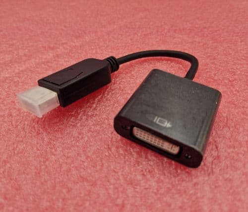 3x New DisplayPort Male to DVI Female 15cm Adaptor Cable