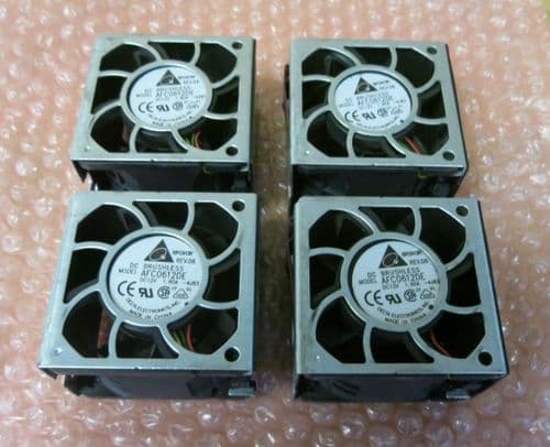 4 x HP 60MMX38MM Hot Plug Fan Assembly For Proliant DL380 G5 AFC0612DE