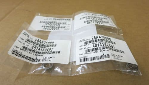 4 x Konica Minolta Ball Bearing 25AA75090 4014162401 Bizhub Ikon Oce C6500 CS650