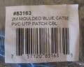 4 x New CablesToGo Ethernet RJ45 Male 1.5m 2m Cat5e Blue UTP Patch Cable