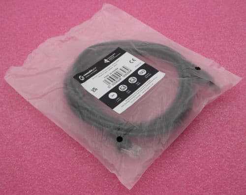 4 x New Group Gear Cat5e UTP 24AWG RJ45 To RJ45 Black Ethernet Patch Cable 3M