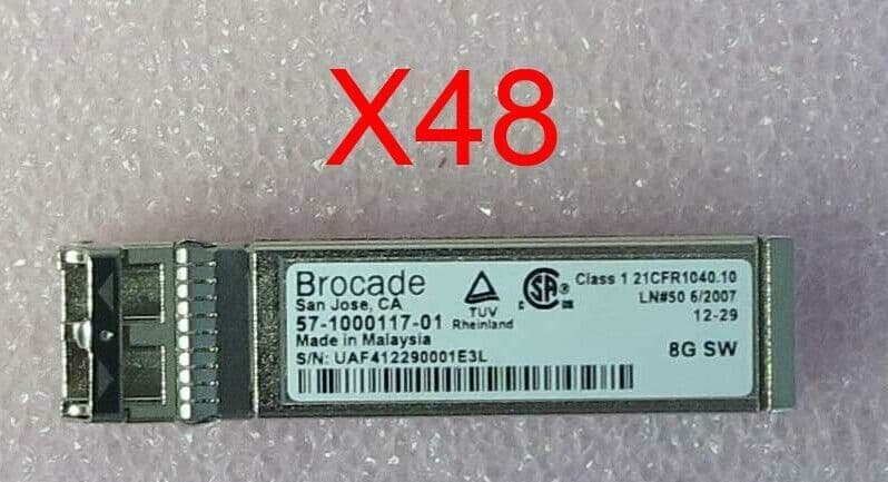 Lot de 4 BROCADE 57-1000117-01 21CFR(J) 8G SW Lot de 4 BROCADE 57-1000117-01 21CFR(J) 8G SW