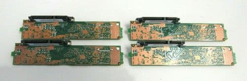 4x Emulex P003464-01B Interposer Board 3.5" SATA to SAS Hard Disk Drive Adapter