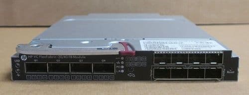 4x HP Virtual Connect FlexFabric-20/40 F8 Module 699350-001 691367-B21 For C7000