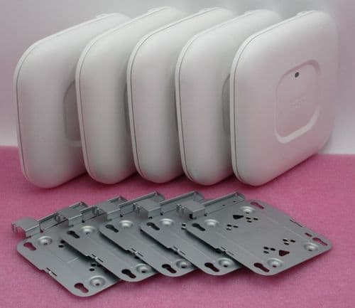 5 x Cisco AIR-CAP2702I-E-K9 PoE 802.11a/b/g/n/ac Dual Band Wireless AccessPoint