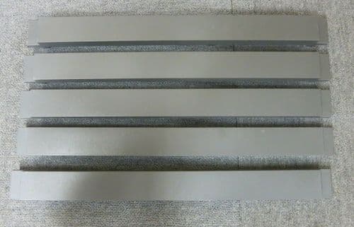 5 x HP 383348-001 19" 1u Grey Plastic Rack Server Cabinet Blanking Plate Panel