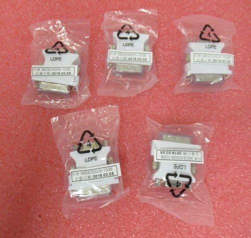 5 x New DVI-I Dual Link Male To VGA 15-Pin Female Cable Adapter Converter