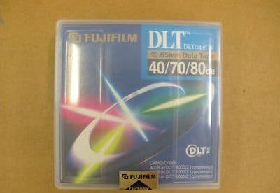 5 x New Orginal sealed Fujifilm DLT-IV backup Tape Drive 40/70/80 GB 12.65 mm