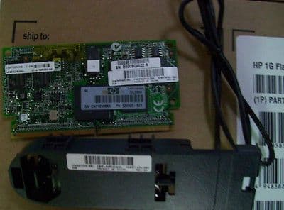534562-B21 505908-001 570501-002 HP 1GB FLASHED BACKED WRITE CACHE