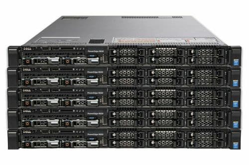 5x Dell PowerEdge R630 2x TEN CORE XEON E5-2650v3 2.3GHz 32GB 2x 300GB 1U Server - 362852448431