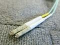 6 x 2M Fibre Optic Multi-Mode Duplex OM2 Green LC To LC Patch Lead Cable