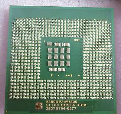 64-bit Intel Xeon Processor 2.80D GHz, 1M Cache, 800 MHz FSB SL7PD