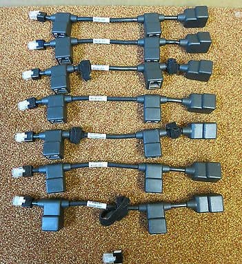 7 x HP EVA Shelf ID Expander Cable 17-05403-01 + 12-56288-02 Bottom Terminator