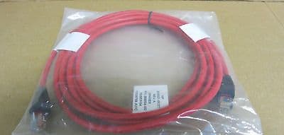 7 x NEW HP 286594-001 Cat5 Interface Patch Leads Red RJ45 12 Foot